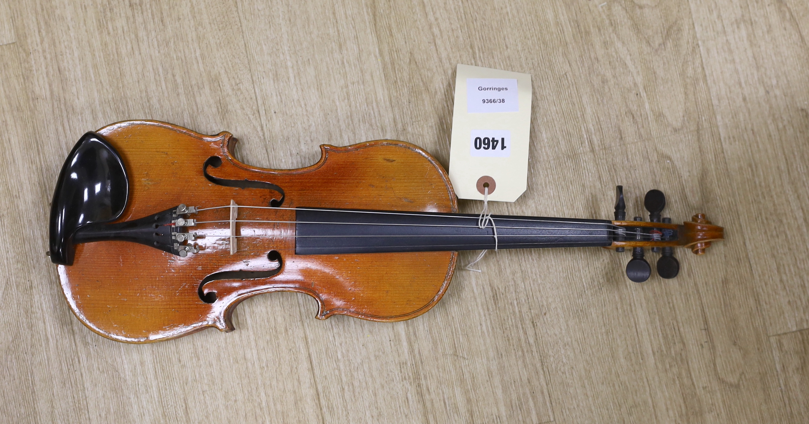A student's violin